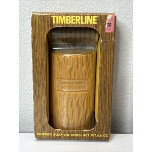 NOS no. 575 Vintage English Leather TIMBERLINE Shower SOAP ON A ROPE 6.0 oz